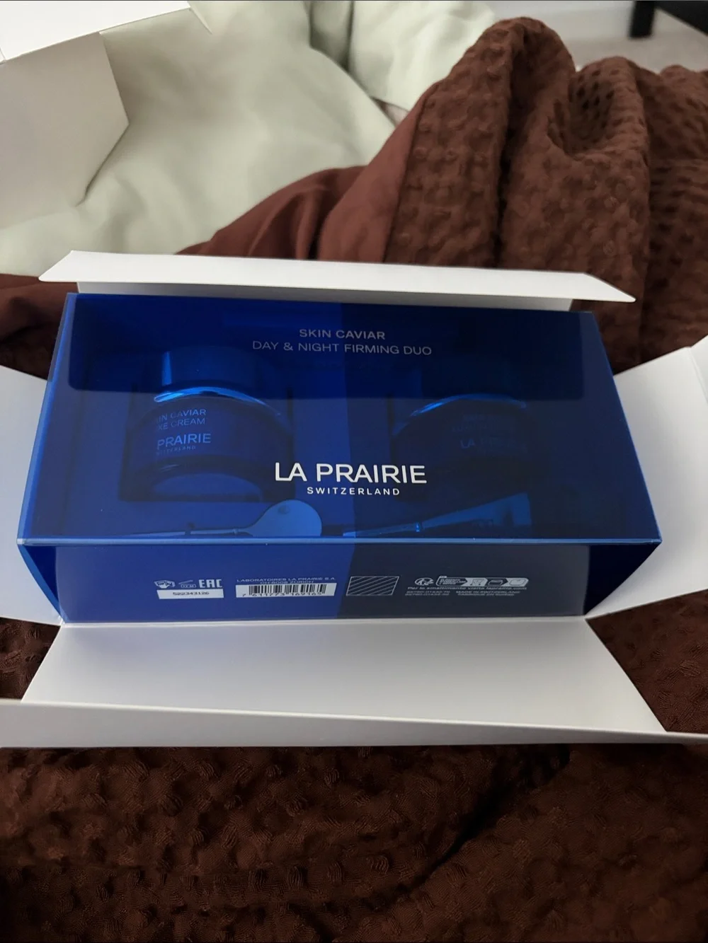 Authentic La Prairie Skin Caviar Day & Night Firming Duo